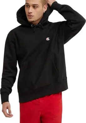 Champion Men's Hoodie, Reverse Weave, Fleece Comfortable Pullover Sweatshirt For Men