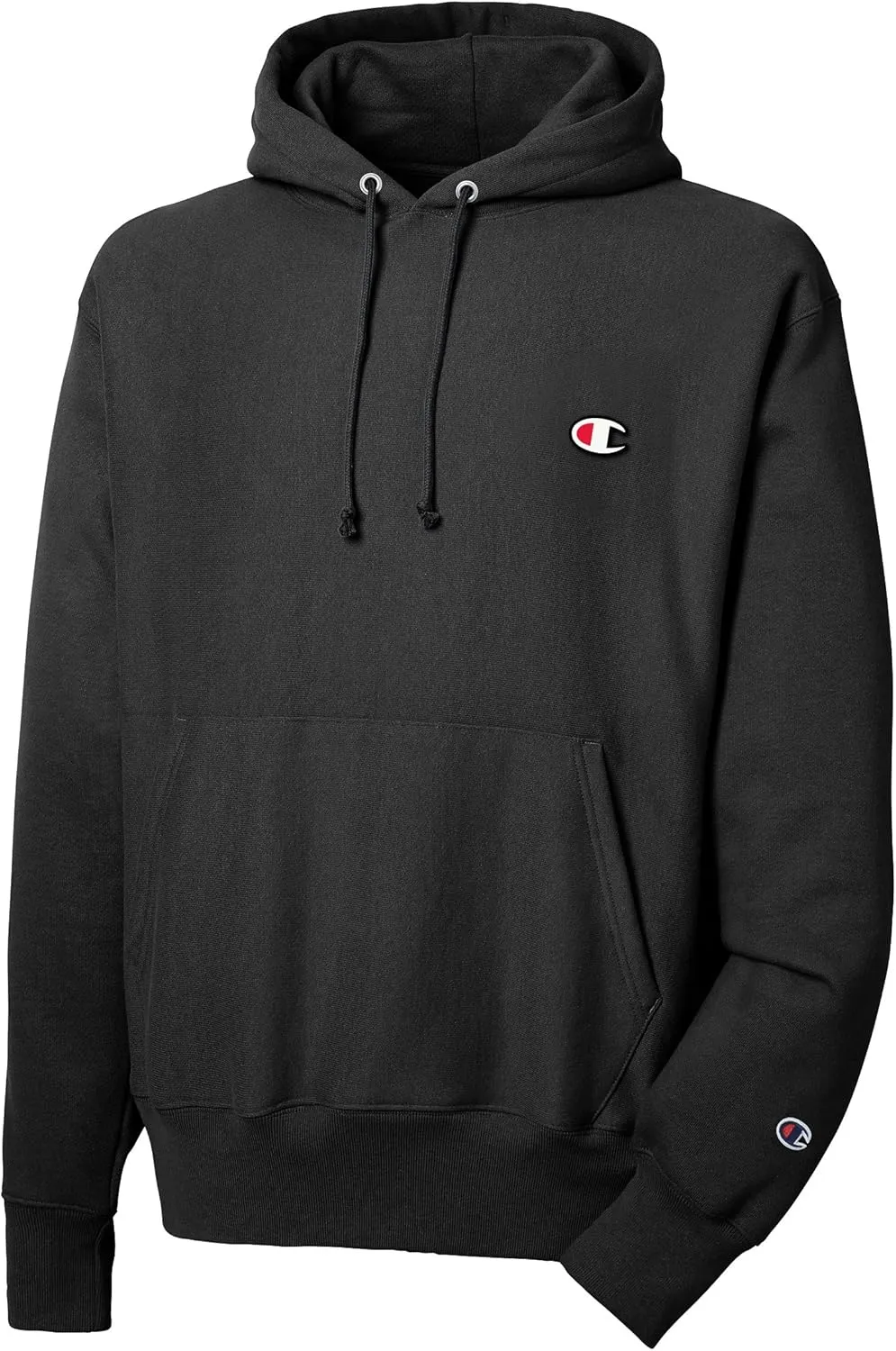 Champion Men's Hoodie, Reverse Weave, Fleece Comfortable Pullover Sweatshirt For Men