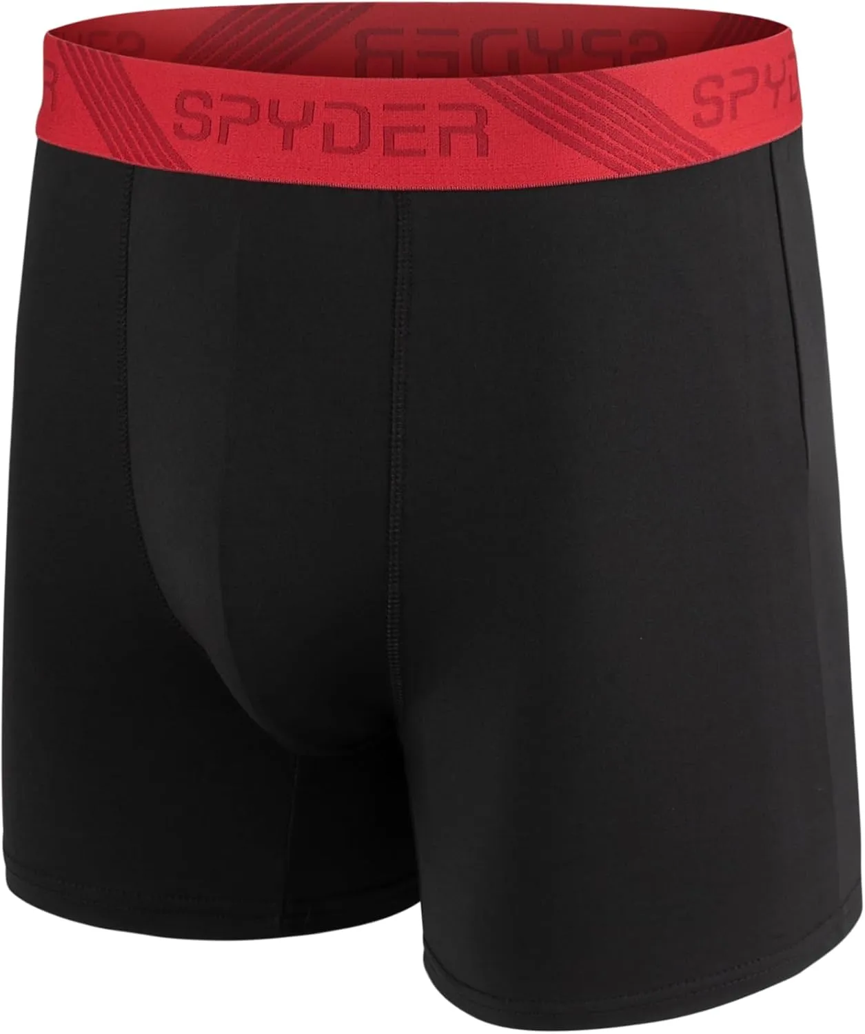 Spyder Mens Boxer Briefs 5 Pack Poly Spandex Performance Boxer Briefs Underwear