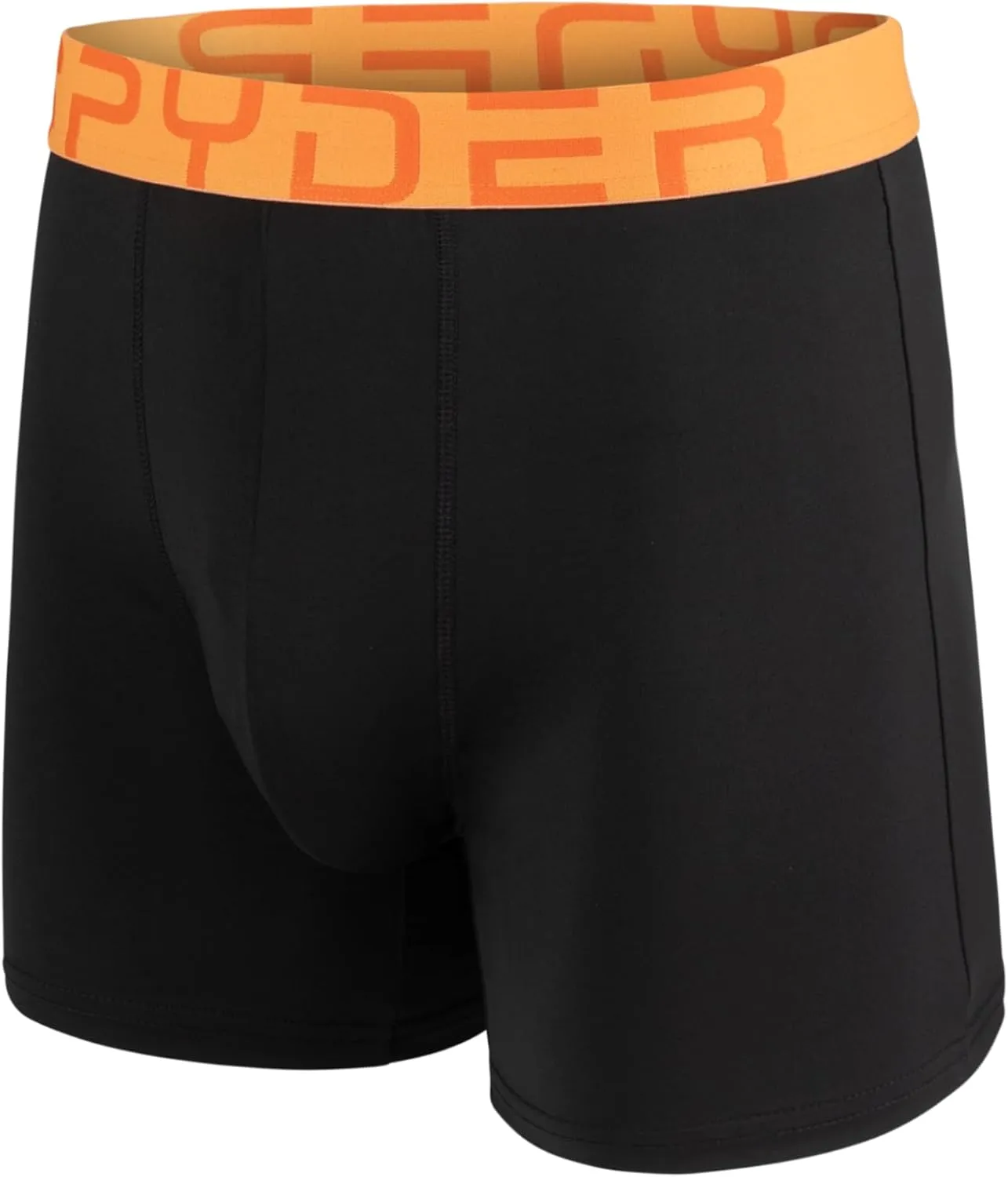 Spyder Mens Boxer Briefs 5 Pack Poly Spandex Performance Boxer Briefs Underwear